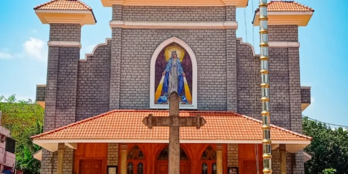 St. Mary’s church – Pookkottumpadam