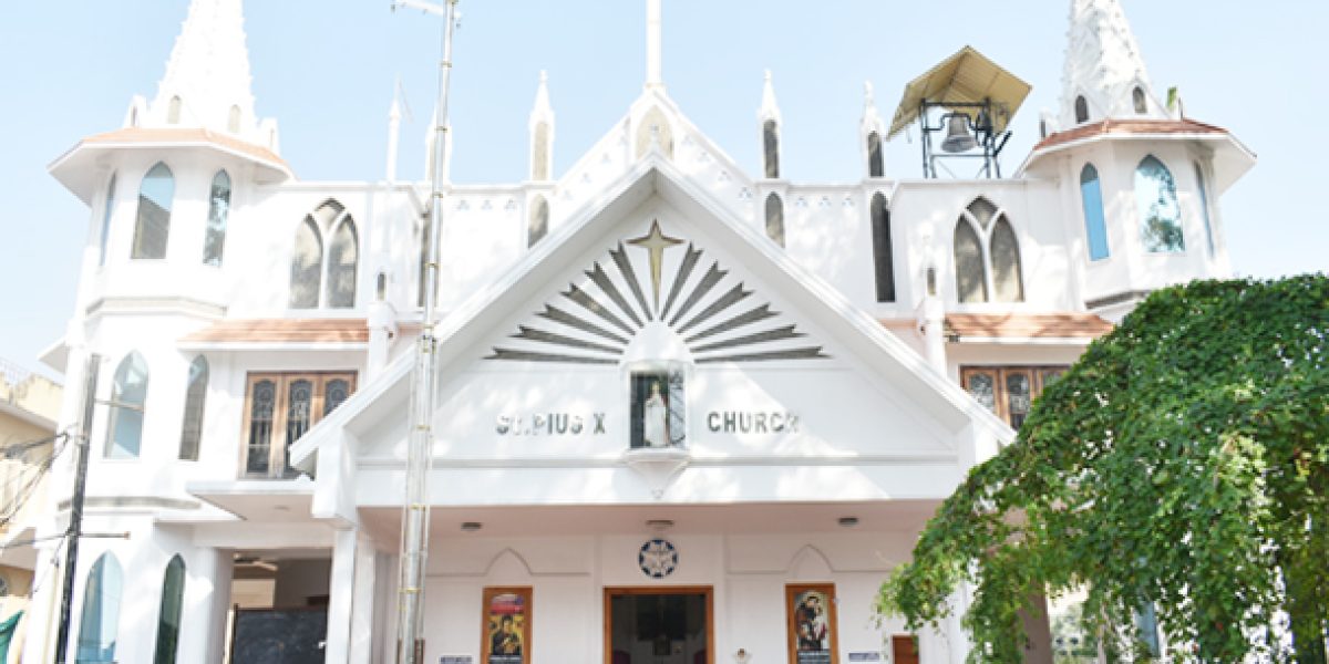 St. Pius x church – Thirumanthurai