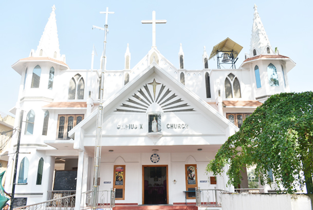 St. Pius x church – Thirumanthurai