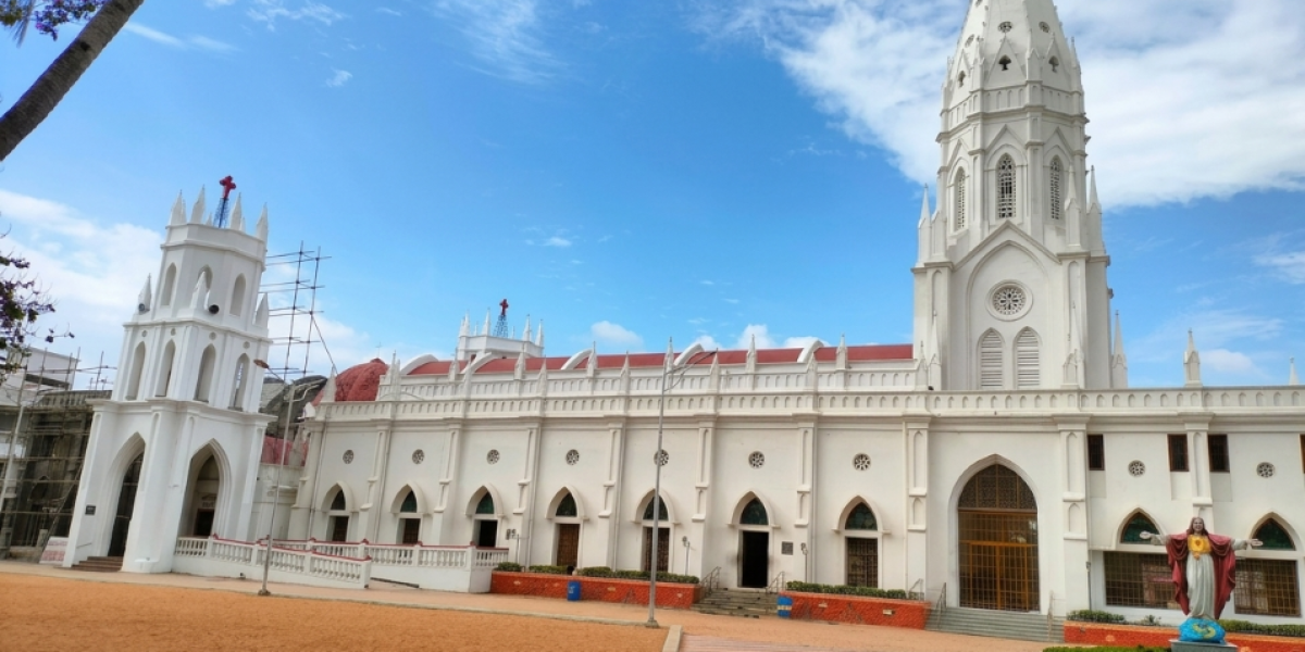 Our Lady Lourdes church – Poondi