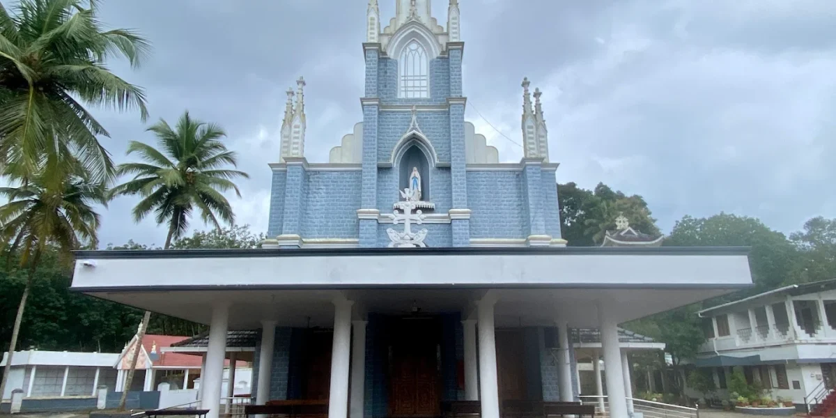 Lourdes Matha Church – Aruvikuzhy