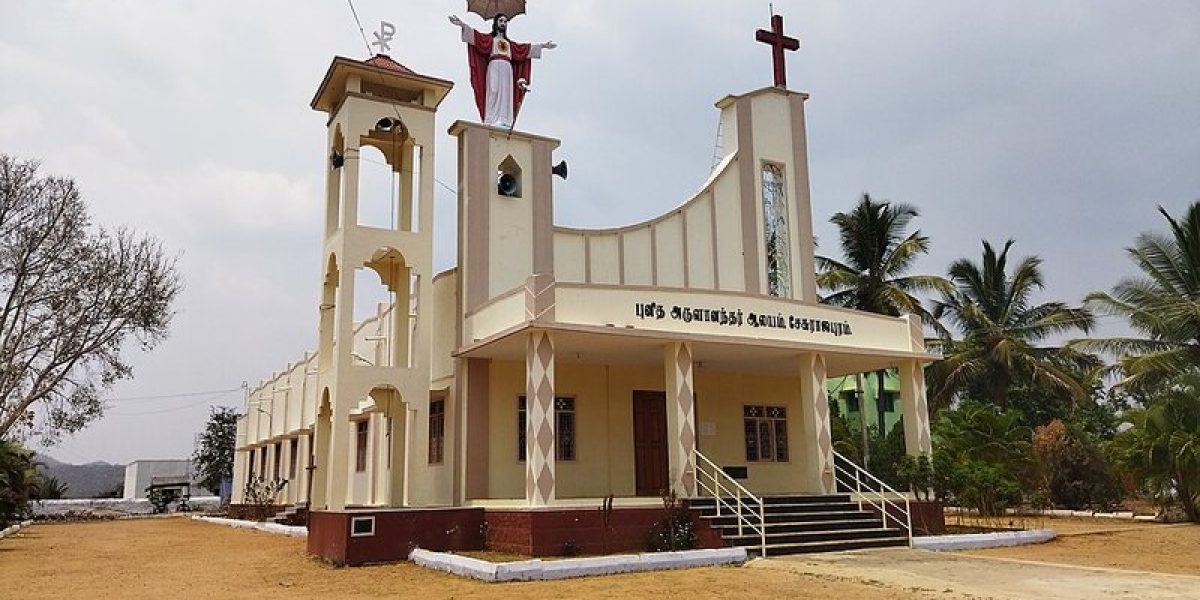 St.John de Britto church – Tirumanur